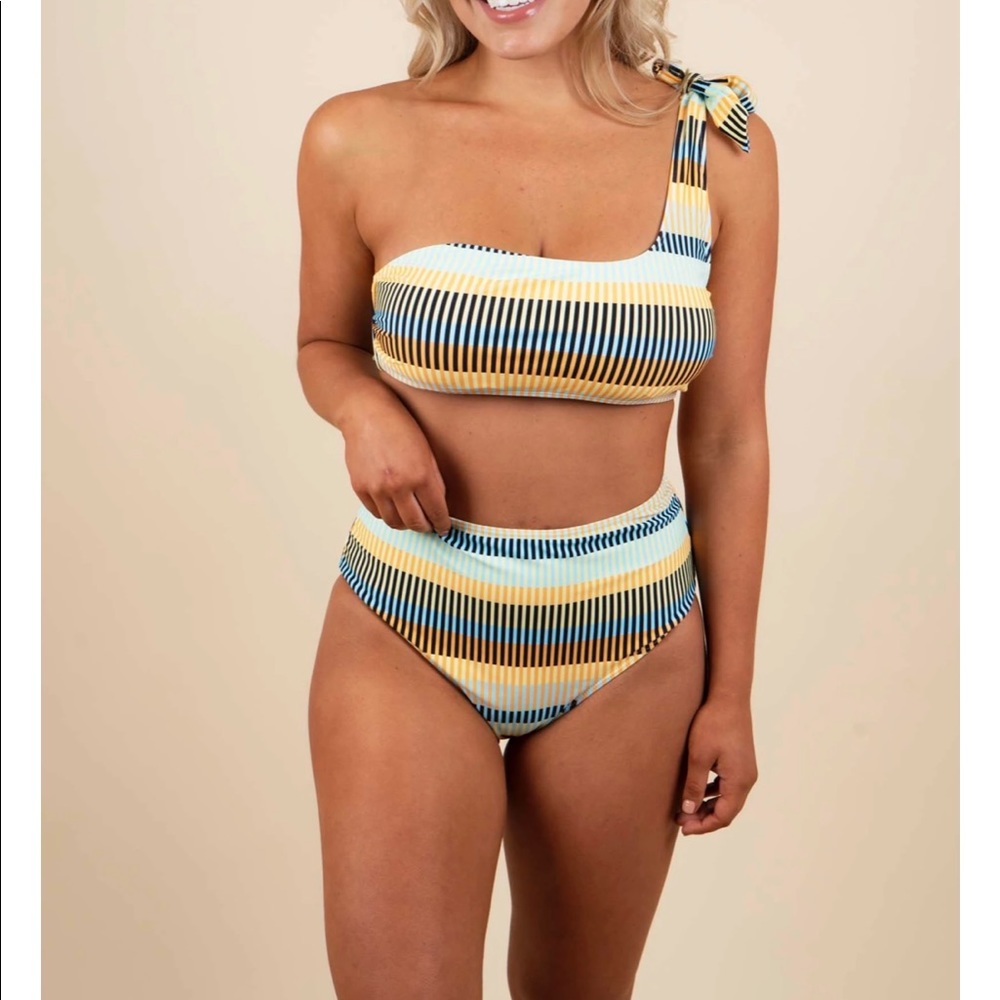 Blushing Brunette Two piece swimsuit